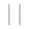 Guili Big Hoop Earrings with Colored Cubic Zirconia in Green, Red, Blue, Gold, Pink, and White, Featuring a Bold Design, Perfect for Statement Looks - 2 of 3