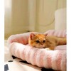 Fairyland™ - Striped Dopamine Pet Sofa Bed – Cozy Plush Nest for Cats & Small Dogs - 3 of 4