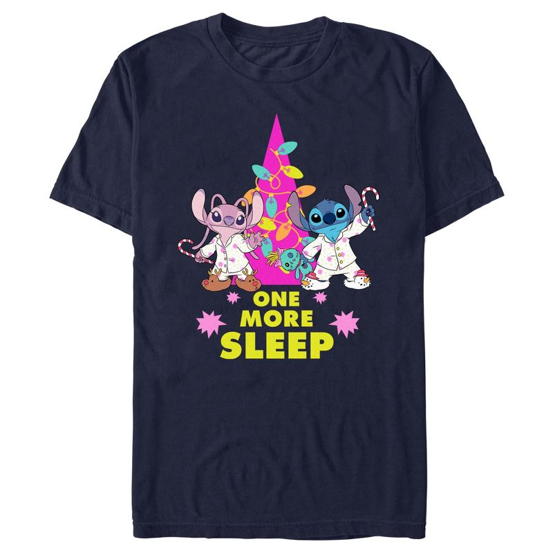 Men's Lilo & Stitch One More Sleep T-Shirt, 1 of 6