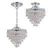 Crystorama Lighting Calypso 3 - Light Semi-Flush Mount in  Vibrant Bronze - 2 of 3