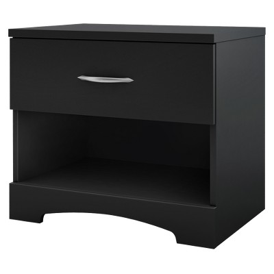 Timeless Nightstand Black - South Shore