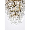 Elegant Lighting Nordic 5 lights brass pendant - 4 of 4
