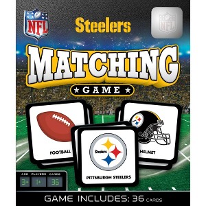 MasterPieces Officially Licensed NFL Pittsburgh Steelers Matching Game for Kids and Families - 1 of 4