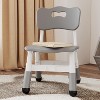 Kids Chair-2 Pack, Plastic Toddler Chair for Boys & Girls Ages 2-6, Max Load 180LB, 3-Level Height Adjustable Toddler Chair, for Home, Daycare - 2 of 4