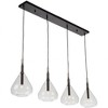 Artcraft Lighting Conic 4 - Light Chandelier in  Black - 4 of 4
