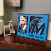MLB Miami Marlins 4"x6" 3D Logo Series Picture Frame: MDF, Tabletop/Wall Display - 2 of 4