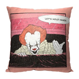 Warner Bros. It Lets Hold Hands Throw Pillow 18x18 Inches - 1 of 2