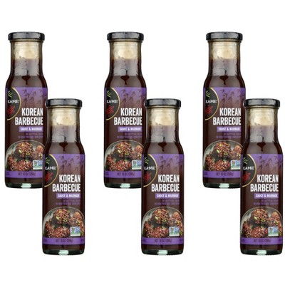 Ka'Me Korean Barbeque Sauce and Marinade - Case of 6/10 fz
