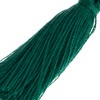 John Bead 1in Emerald Cotton Tassels Ornament for DIY Crafts Party Decorations, 20pcs - 4 of 4