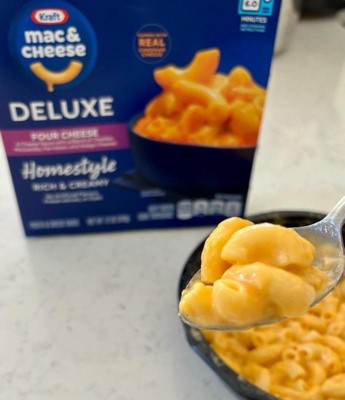 Kraft Deluxe Four Cheese Mac And Cheese Frozen Meal - 12oz : Target