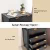 homfan Chest of 4-Drawer for Living Room, Bedroom, Nursery Hallway Closet - 4 of 4