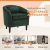HOMEFUN Modern Corduroy Upholstered Accent Chair with Wooden Legs - 4 of 4