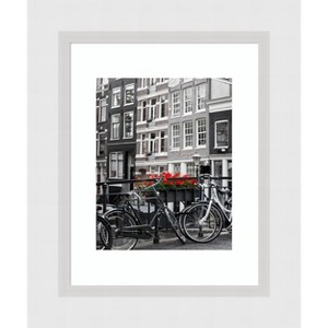 Amanti Art Blanco White Wood Picture Frame - 1 of 4