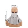 Unique Bargains Cycling Sun Protection Adjustable Strap Face Mask Neck Cover 1 Pcs - 3 of 4