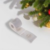 Unique Bargains Christmas Stickers for Ceramic Glass Metal Paper Plastic Peel Light Gray Blue 1Pcs - 2 of 4