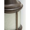 Progress Lighting Ashmore 1-Light Wall Lantern in Antique Bronze with Etched Seeded Glass Shade - 3 of 3
