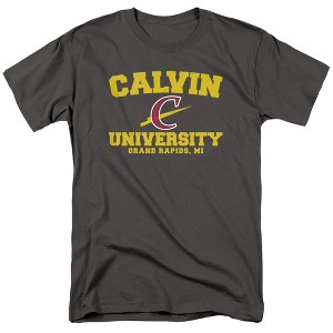 Men's Calvin University Official Circle Logo T-Shirt - 1 of 4