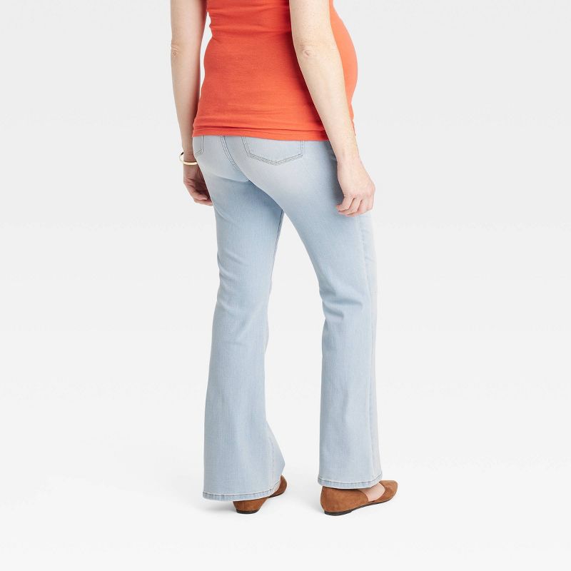 Over Belly Flare Maternity Pants - Isabel Maternity by Ingrid & Isabel™, 2 of 6