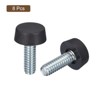 Unique Bargains Adjustable Screw in Furniture Feets 1/4"-20 UNC Thread - 3 of 4