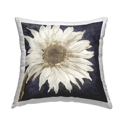 Stupell Industries White Flower Petals Intricate Abstract Daisy