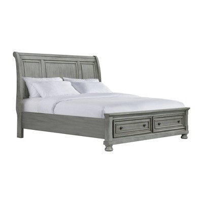 King Kingsley Storage Bed Gray - Picket House Furnishings