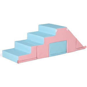 Runesay Colorful Foam Play Set for Children, Easy-to-Clean 2 Piece Soft Kids Climbing Set - 1 of 4