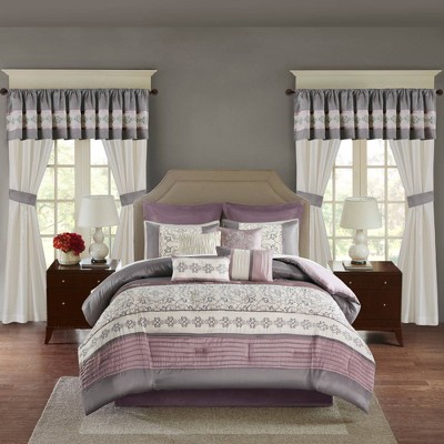 Bedding Sets Matching Curtains Target, King Bed In A Bag With Matching Curtains