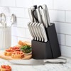 Attop 15-Piece High-Carbon Stainless Steel Knife Block Set - Professional Kitchen Knives with Ergonomic Handles & Wood Block - 3 of 4