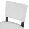 GlasFlength Dining Sets, Stylish and Functional for Family Meals, Designs for Kitchen, Dining Room, Ideal for Gatherings, Black,47”*29.5”*30.7" - 3 of 4