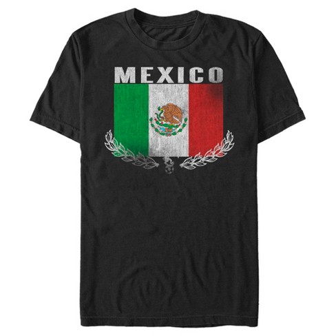 Flag of Mexico Cool Mexican Flag Men's T-Shirt