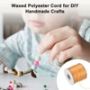 Unique Bargains Waxed Polyester Durable Flexible Beading Cord 1 Roll - 4 of 4