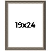 PosterPalooza | Weathered Black Picture Frame - UV Acrylic, Foam Board Backing, Hanging Hardware - 2 of 4