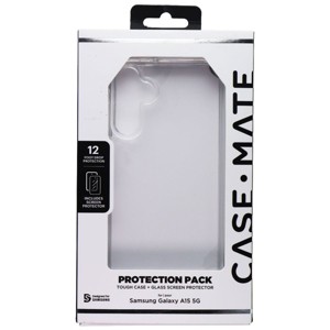Case-Mate Protection Pack Case & Screen Protector for Galaxy A15 5G - Clear - 1 of 1