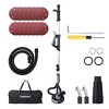 Drywall Sander, 750W Electric Drywall Sander with LED Light, 14 Pcs Sanding discs, Extendable Handle, Dust Hose, Storage Bag - 2 of 4