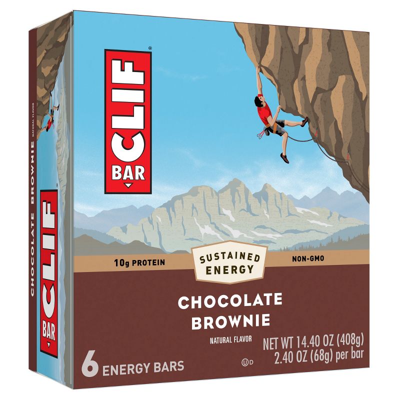  CLIF Bar Chocolate Brownie Energy Bars 
, 1 of 12