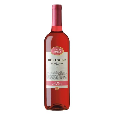 Beringer Pink Moscato Wine - 750ml Bottle