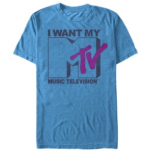 Men's MTV I Want My Music Television T-Shirt - 1 of 4