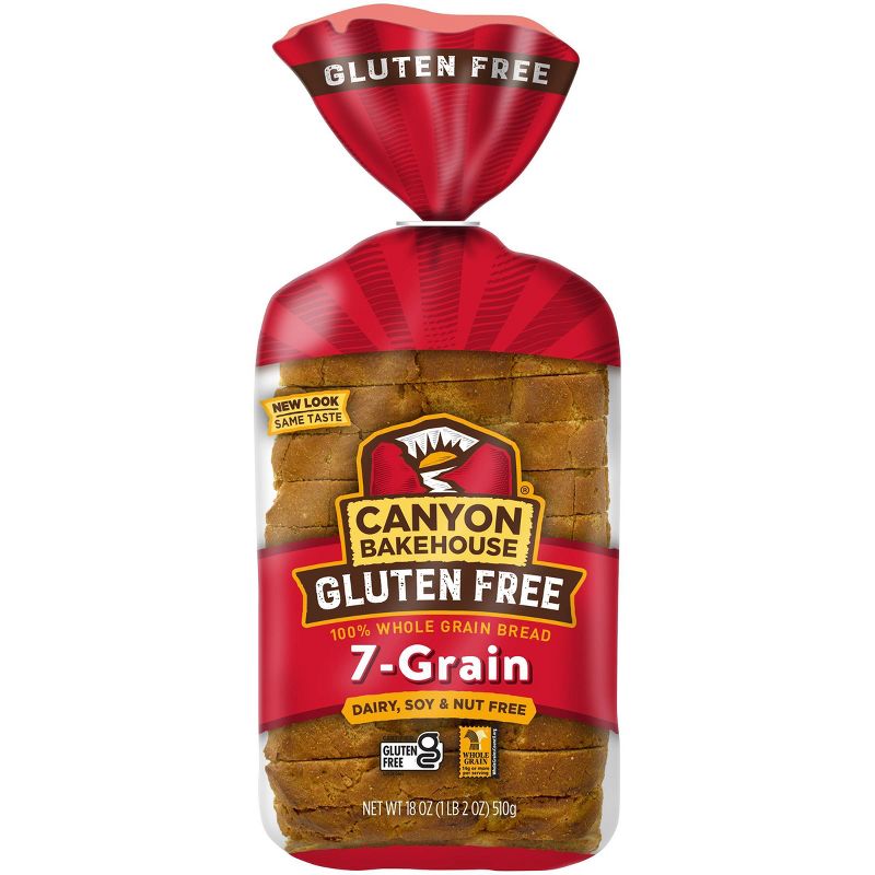 Canyon Bakehouse Gluten Free 7 Grain Bread - 18oz, 1 of 11