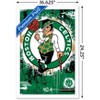 Trends International NBA Boston Celtics - Maximalist Logo 23 Framed Wall Poster Prints - 3 of 4