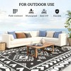 Okak Modern Reversible Large Carpet Area Rug for Outside Camping,Patio,Big Size Outdoor Easy-to-maintain Carpet - 3 of 4