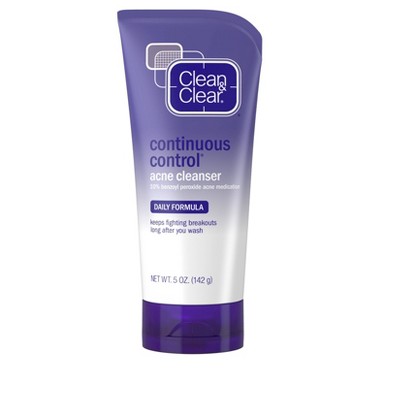Clean &#38; Clear Continuous Control Acne Cleanser - 5oz