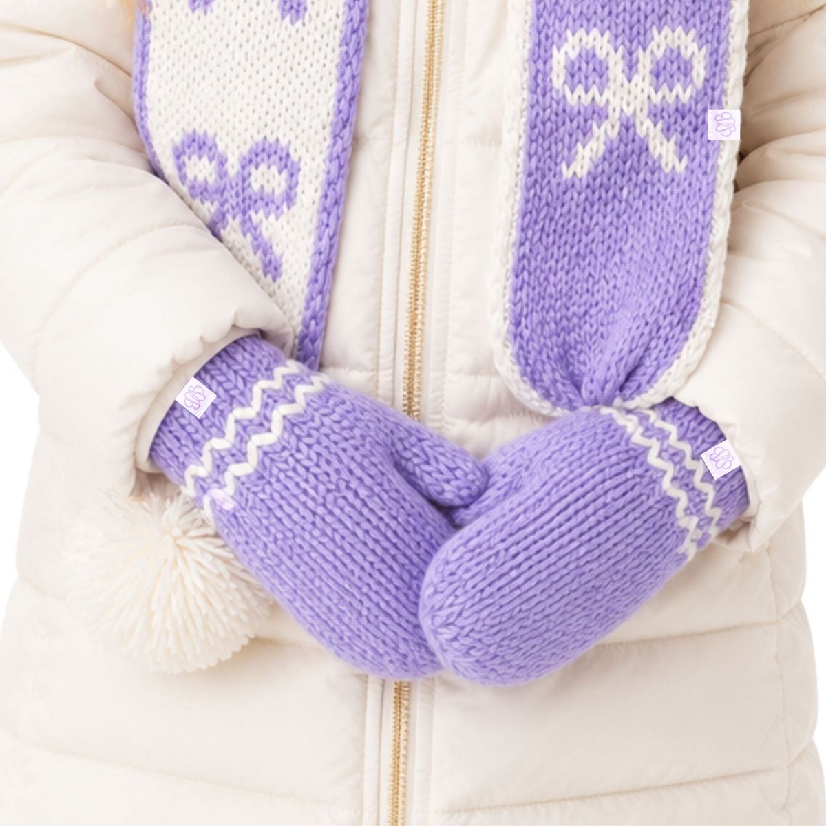 Bits & Bows Classic Knit Mittens - thumbnail 10