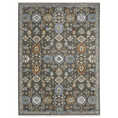Oriental Weavers Keira KEI01 Grey / Multi Indoor Area Rug - 5'3" x 7'6"