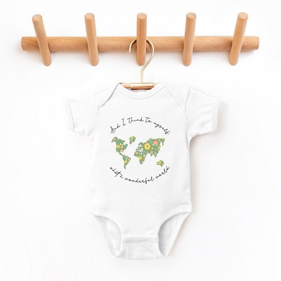 The Juniper Shop What A Wonderful World Baby Bodysuit
