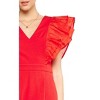 Women's Ruby Ruffle Sleeves Romper - entro - 3 of 4