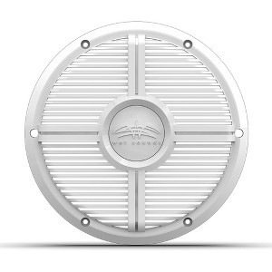 Wet Sounds REVO 10 XW-W GRILLE V3 - White XW Style Closed Grille for REVO 10 Subwoofers - 1 of 2