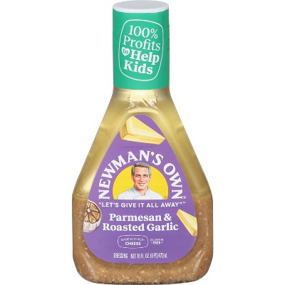 Newman&#39;s Own Parmesan and Roasted Garlic Dressing - 16fl oz