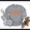 Simply Sage Market Embroidered Boo Arched Garment Dyed Long Sleeve - 3 of 4