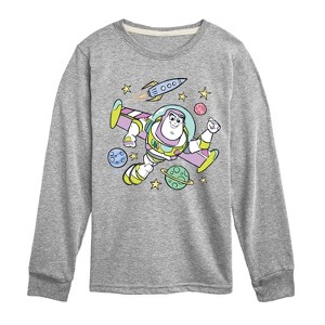 Boys' - Toy Story 4 -  Long Sleeve Graphic T-Shirt - 1 of 4