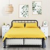 Tangkula 2PCS End Table Nightstand living Room Furniture W/ 3 Drawers White - 2 of 4
